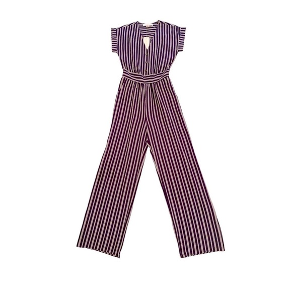 Monteau Pants - ⭐️ Jumpsuit ⭐️ by monteau Navy and White NWT size XS